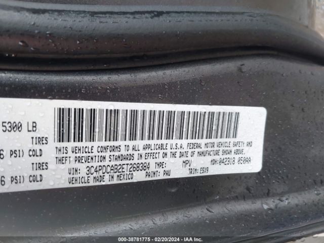 3C4PDCAB2ET268384 Dodge Journey American Value Pkg
