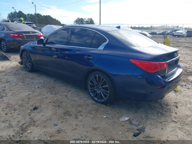 JN1FV7AP7HM850845 Infiniti Q50 3.0t Red Sport 400