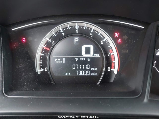 Honda Civic Lx 2016 19XFC2F50GE239596 Image 7
