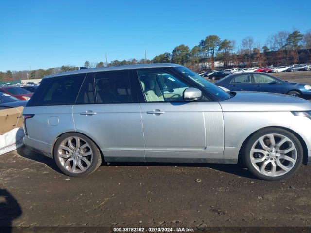 SALGS2RE9JA385307 Land Rover Range Rover 5.0l V8 Supercharged