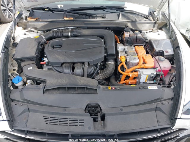 Hyundai Sonata Blue 2021 KMHL24JJ3MA029512 Image 10
