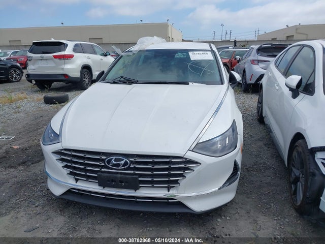 Hyundai Sonata Blue 2021 KMHL24JJ3MA029512 Image 13
