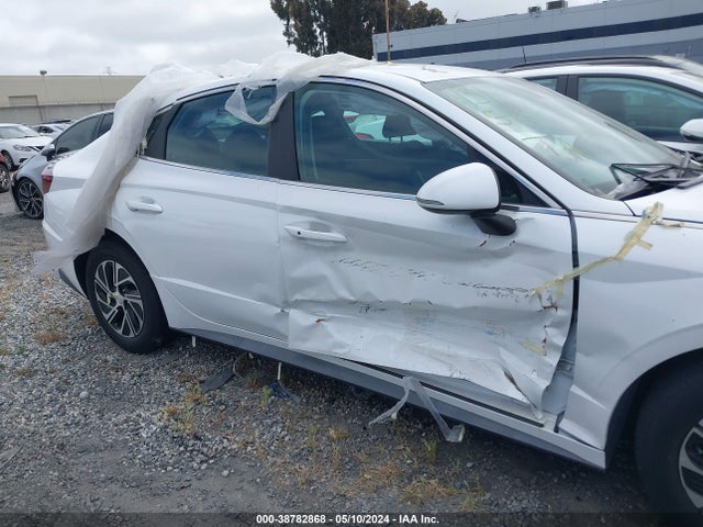 Hyundai Sonata Blue 2021 KMHL24JJ3MA029512 Image 14