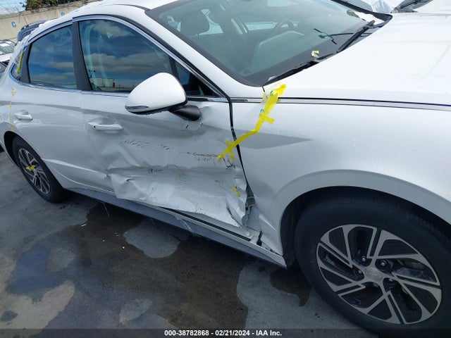 Hyundai Sonata Blue 2021 KMHL24JJ3MA029512 Image 12