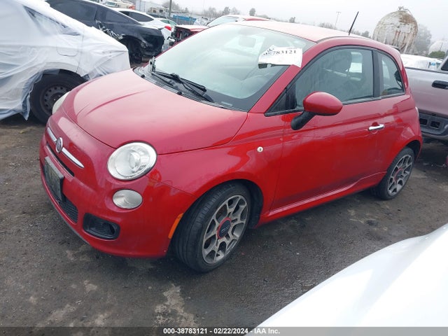 2012 FIAT 500 3C3CFFBR2CT164310 Photo 1