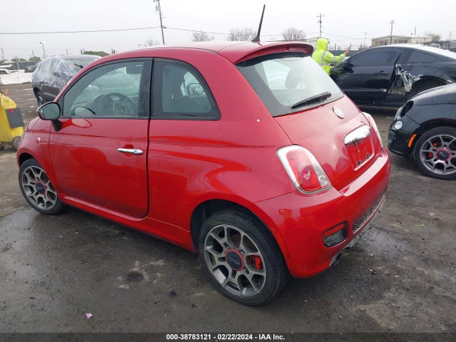 2012 FIAT 500 3C3CFFBR2CT164310 Photo 2