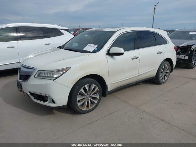 Acura Mdx Technology Package 2014 5FRYD3H4XEB010770 Image 2
