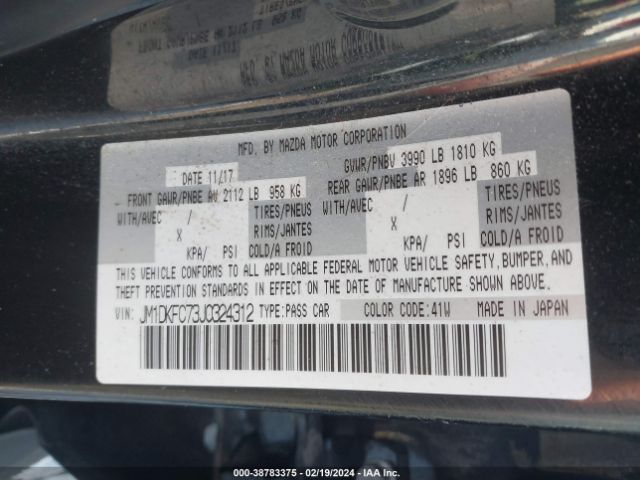 2018 MAZDA CX-3 JM1DKFC73J0324312 Photo 8