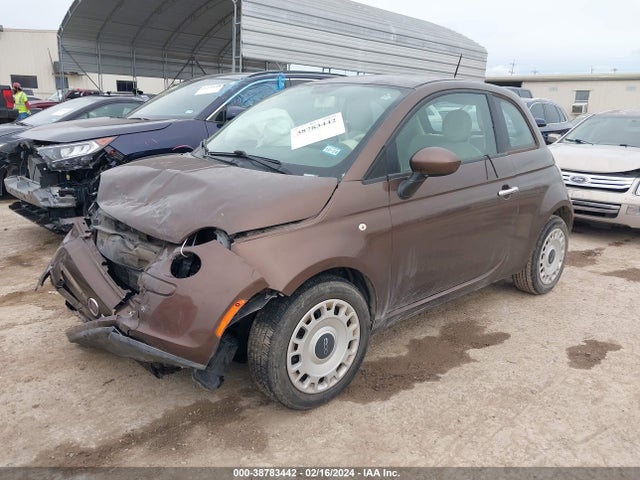 2012 FIAT 500 3C3CFFAR9CT385078 Photo 1