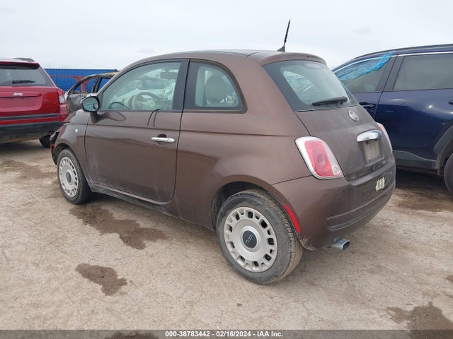 2012 FIAT 500 3C3CFFAR9CT385078 Photo 2