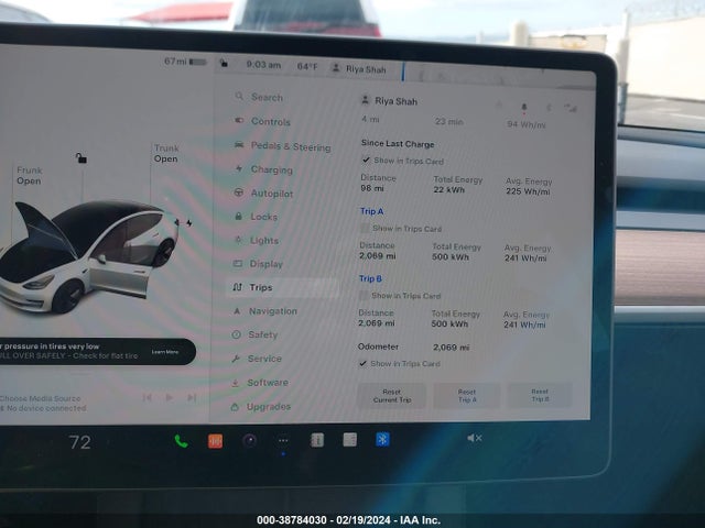 Tesla Model 3 Rear-wheel Drive 2023 5YJ3E1EA1PF674272 Image 7