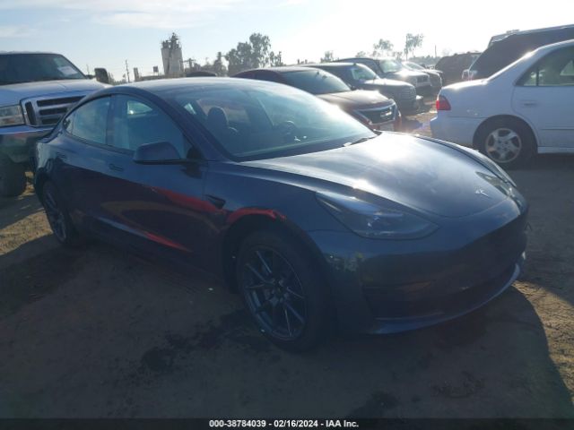 38784039 :رقم المزاد ، 5YJ3E1EA8PF691330 vin ، 2023 Tesla Model 3 Rear-wheel Drive مزاد بيع