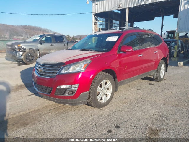 Chevrolet Traverse 1lt 2014 1GNKVGKDXEJ166750 Image 2