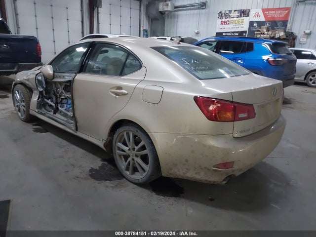 Продажа на аукционе авто 2008 Lexus Is 250, vin: JTHBK262082073424, номер лота: 38784151