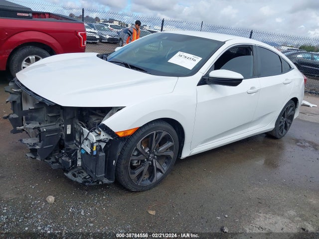 Honda Civic Sport 2019 2HGFC2F84KH565863 Image 2