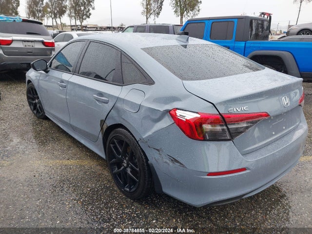 2023 HONDA CIVIC SPORT VIN: 2HGFE2F57PH555741