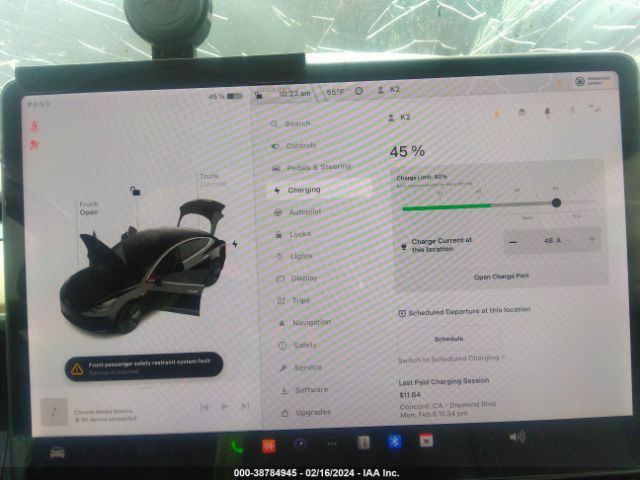 5YJ3E1EB8KF418017 Tesla Model 3 Long Range/performance