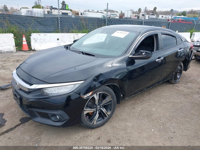 Honda Civic Touring 2017 2HGFC1F99HH654534 Image 2