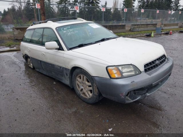 Auction sale of the 2003 Subaru Outback Limited, vin: 4S3BH686837653703, lot number: 38785284