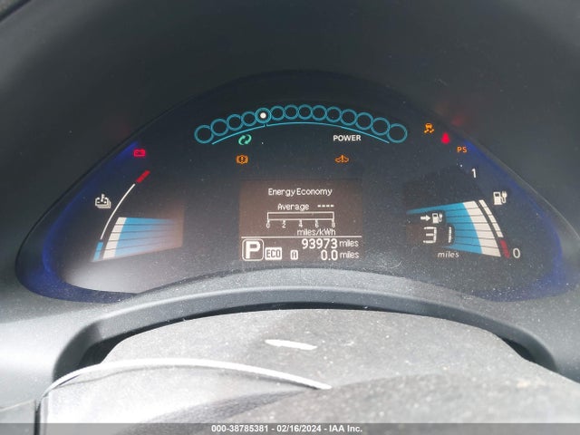 2013 NISSAN LEAF S VIN: 1N4AZ0CP8DC415130
