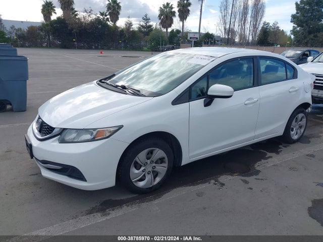 Honda Civic Lx 2014 19XFB2F55EE274375 Image 2