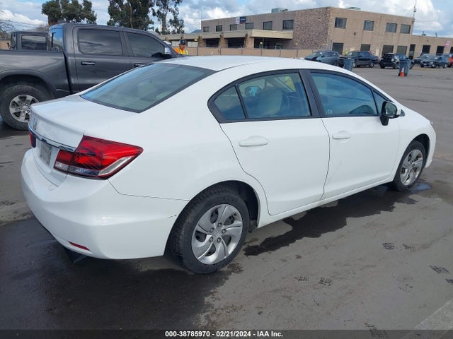 Honda Civic Lx 2014 19XFB2F55EE274375 Image 4