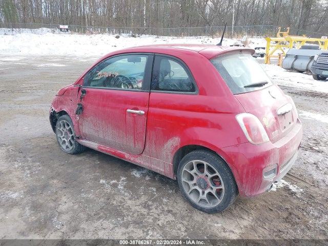 2013 FIAT 500 3C3CFFBR2DT677574 Photo 2