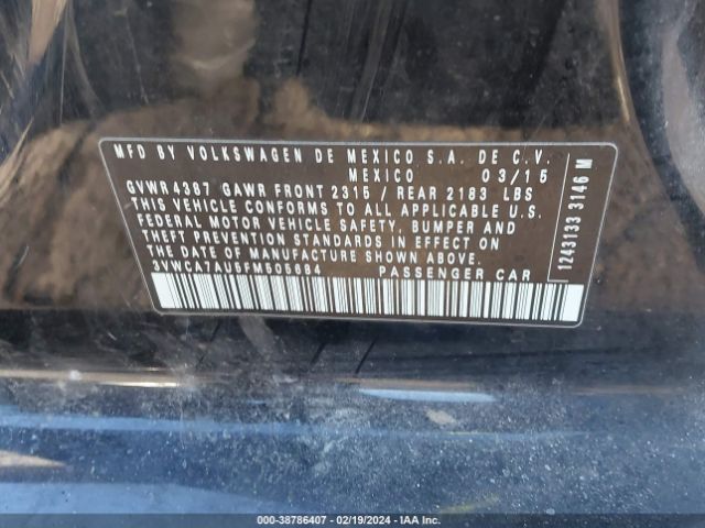 3VWCA7AU5FM505684 Volkswagen Golf Sportwagen Tdi Se 4-door