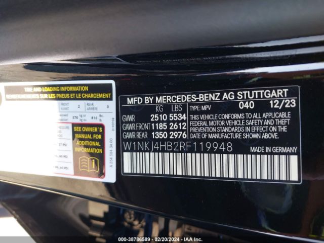 W1NKJ4HB2RF119948 Mercedes-Benz Glc 300 4matic Coupe
