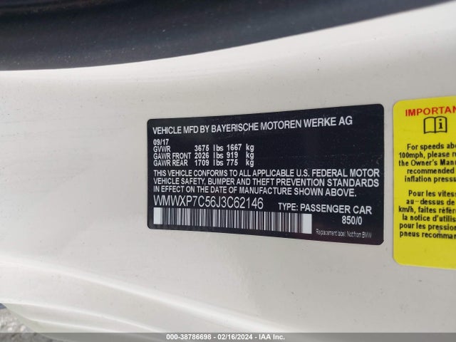 2018 MINI HARDTOP WMWXP7C56J3C62146 Photo 8