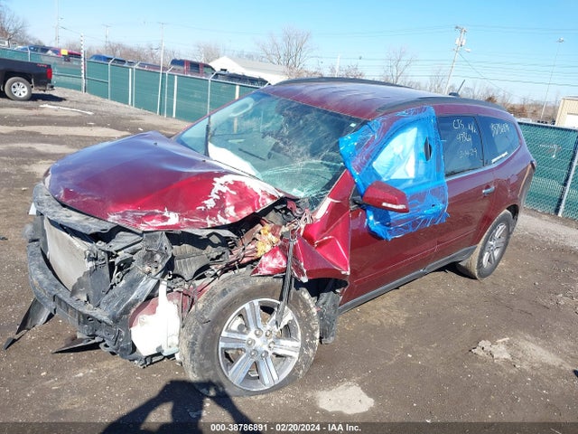 Chevrolet Traverse 2lt 2017 1GNKRHKD2HJ185226 Image 2