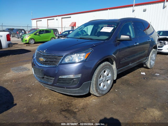 Chevrolet Traverse Ls 2014 1GNKRFED9EJ262539 Image 2