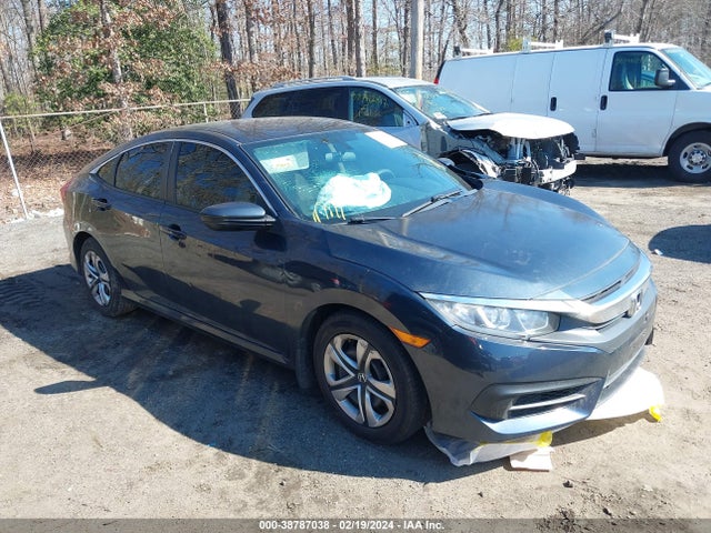 Honda Civic Lx 2017 19XFC2F50HE221293 Image 1