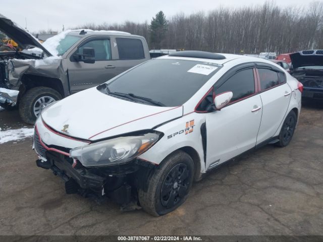 KNAFK4A67E5073548 KIA FORTE LX