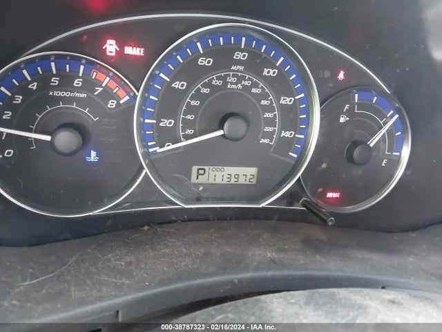 2011 SUBARU FORESTER 2.5X VIN: JF2SHABC2BH738032