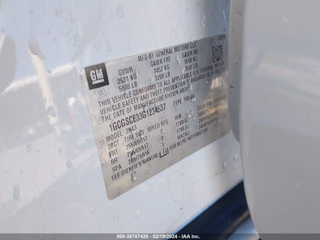 Chevrolet Colorado Lt 2016 1GCGSCE33G1234537 Image 9