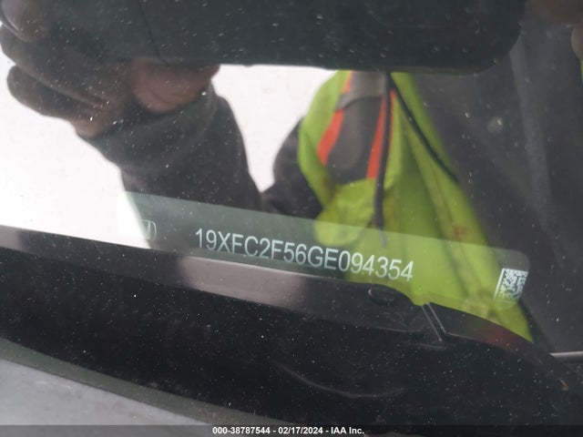 Honda Civic Lx 2016 19XFC2F56GE094354 Image 9