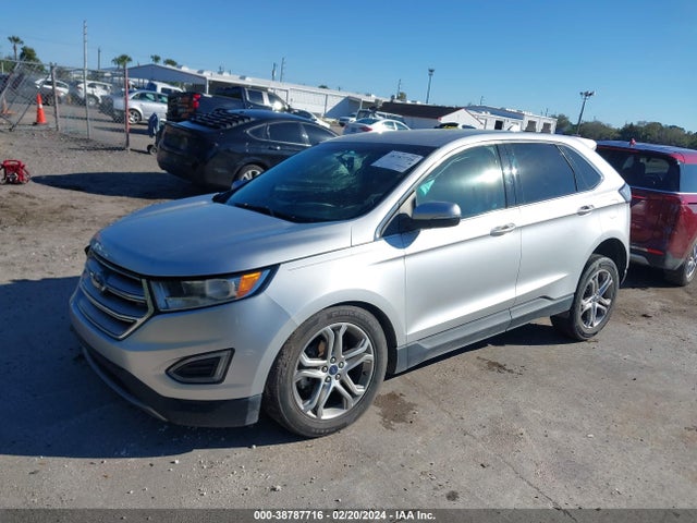 2017 FORD EDGE TITANIUM VIN: 2FMPK3K98HBB76483