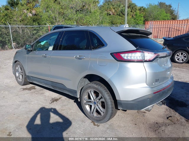 2017 FORD EDGE TITANIUM VIN: 2FMPK3K98HBB76483