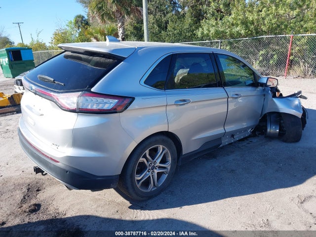 2017 FORD EDGE TITANIUM VIN: 2FMPK3K98HBB76483