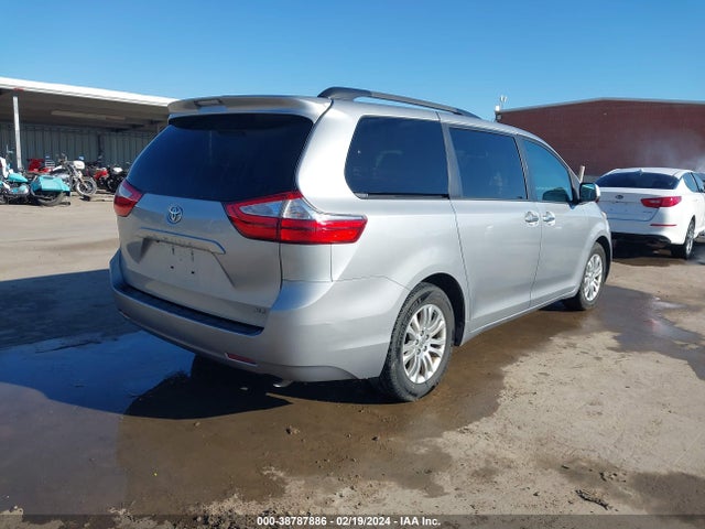 2016 TOYOTA SIENNA XLE 8 PASSENGER VIN: 5TDYK3DC1GS703407