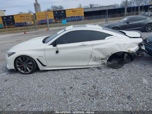 JN1FV7EK6JM530985 Infiniti Q60 3.0t Red Sport 400