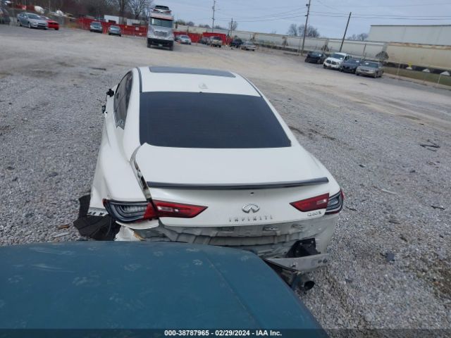 JN1FV7EK6JM530985 Infiniti Q60 3.0t Red Sport 400
