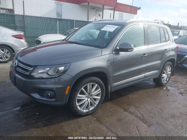 Продажа на аукционе авто 2016 Volkswagen Tiguan Se, vin: WVGBV7AX0GW583266, номер лота: 38787993