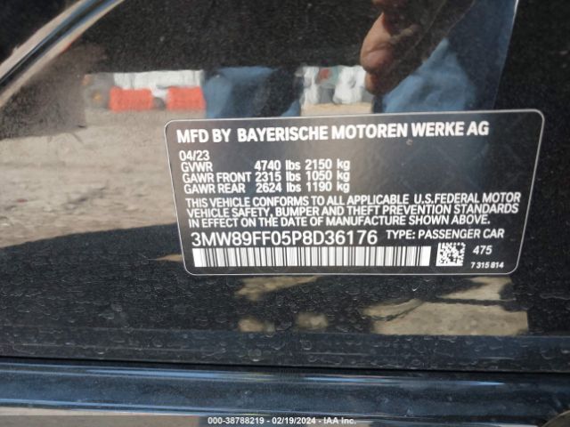 3MW89FF05P8D36176 BMW 330i Xdrive