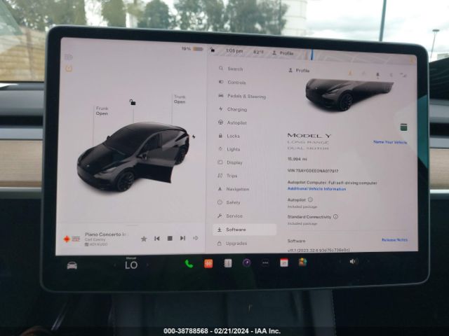 7SAYGDEE0NA017917 Tesla Model Y Long Range Dual Motor All-wheel Drive