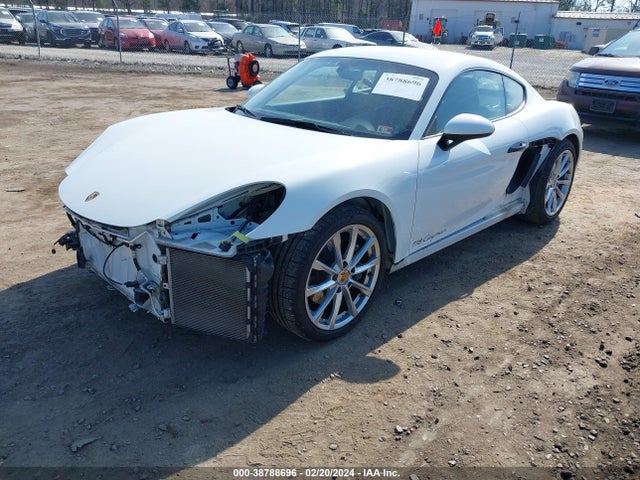 2018 PORSCHE 718 CAYMAN WP0AA2A81JK262021 Photo 1