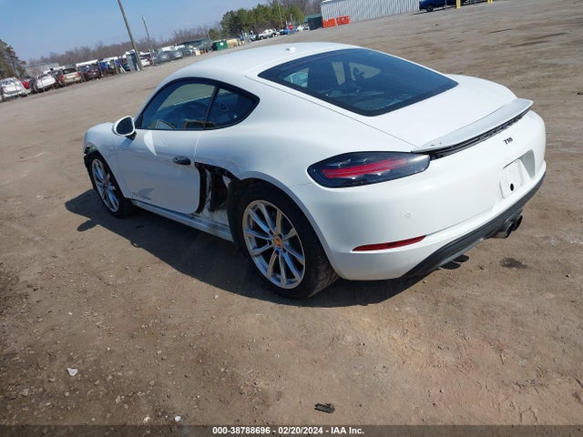 2018 PORSCHE 718 CAYMAN WP0AA2A81JK262021 Photo 2