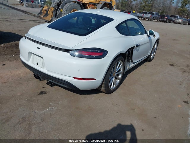 2018 PORSCHE 718 CAYMAN WP0AA2A81JK262021 Photo 3