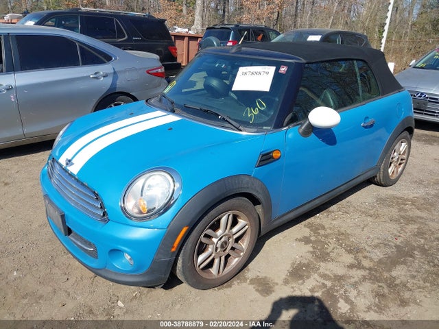 2014 MINI CONVERTIBLE WMWZN3C57ET569531 Photo 1